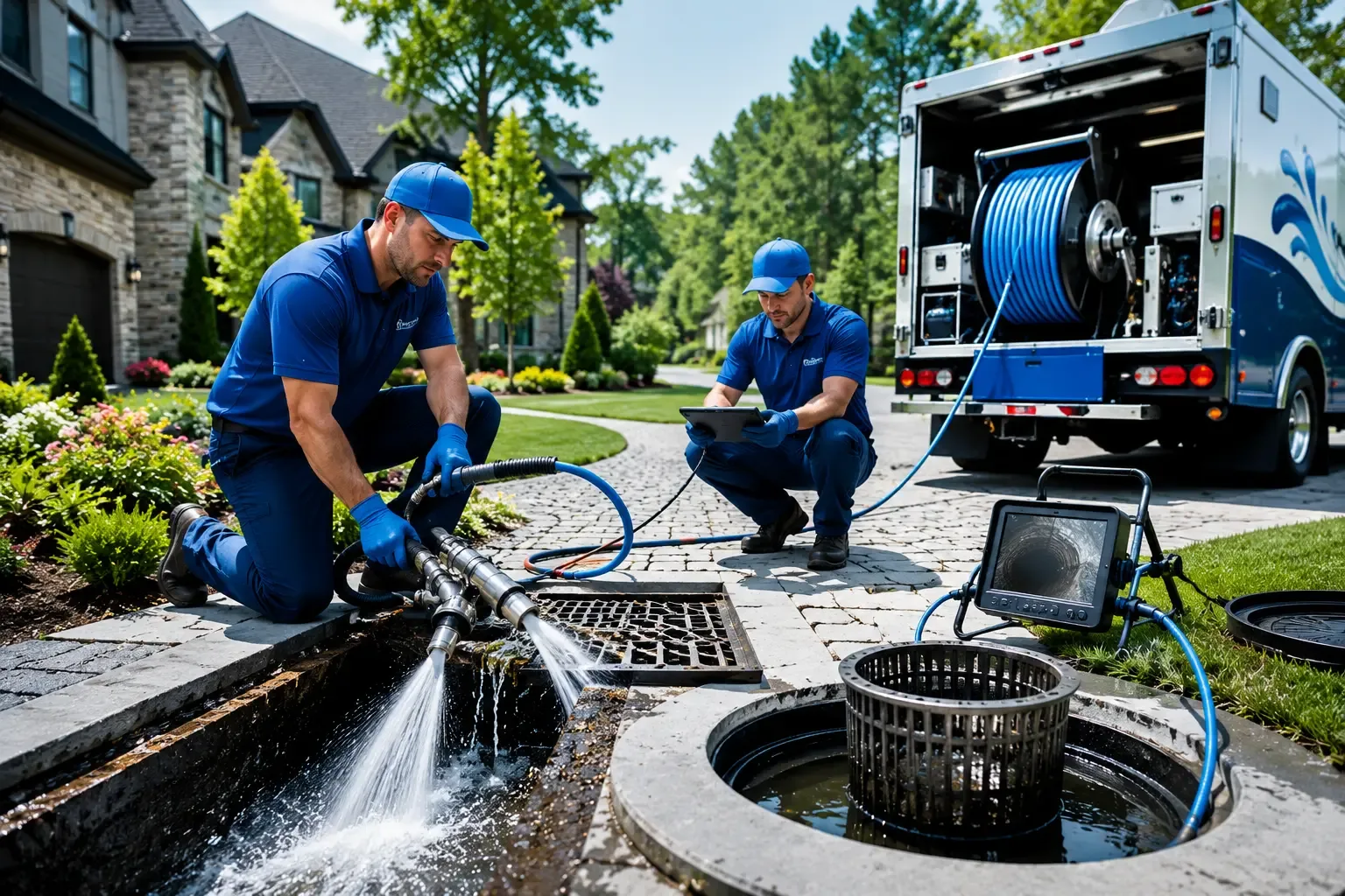 Local outdoor drain cleaning professionals in Dilltown, PA